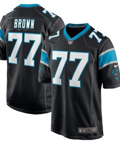 Deonte Brown Carolina Panthers Game Player Jersey - Black Nfl - Robokeg