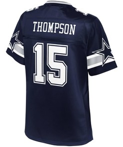 Deonte Thompson Dallas Cowboys Nfl Pro Line Womens Player Jersey - Navy - Robokeg
