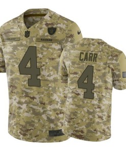 Derek Carr Jersey Nfl Camo Oakland Raiders - Robokeg