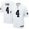 Derek Carr Las Vegas Raiders Game Jersey - White Nfl - Robokeg