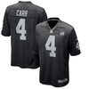 Derek Carr Las Vegas Raiders Nike 60th Season Game Jersey - Black - Robokeg