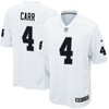 Derek Carr Las Vegas Raiders Nike Youth Game Jersey - White - Robokeg