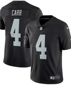 Derek Carr Las Vegas Raiders Vapor Untouchable Limited Player Jersey - Black Nfl - Robokeg