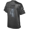 Derek Carr Oakland Raiders Nfl Pro Line Womens Fashion Static Jersey - Gray - Robokeg