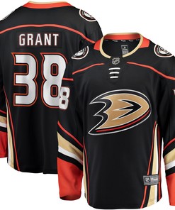 Derek Grant Anaheim Ducks Fanatics Branded Home Breakaway Player Jersey - Black Nhl - Robokeg