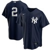 Derek Jeter New York Yankees Alternate Replica Player Jersey Navy Mlb - Robokeg