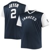 Derek Jeter New York Yankees Cooperstown Collection Player Replica Jersey - Navy/white Mlb - Robokeg