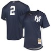 Derek Jeter New York Yankees Mitchell & Ness Cooperstown Collection Mesh Batting Practice Jersey - Navy Mlb - Robokeg