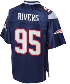 Derek Rivers New England Patriots Nfl Pro Line Player Jersey - Navy - Robokeg