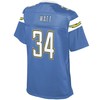 Derek Watt Los Angeles Chargers Nfl Pro Line Womens Alternate Player Jersey - Powder Blue - Robokeg