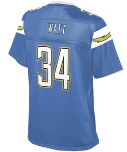 Derek Watt Los Angeles Chargers Nfl Pro Line Womens Alternate Player Jersey - Powder Blue - Robokeg