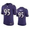 Derek Wolfe Baltimore Ravens Purple Vapor Limited Jersey - Robokeg