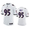 Derek Wolfe Baltimore Ravens White Vapor Limited Jersey - Robokeg