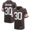 Dernest Johnson Cleveland Browns Game Jersey - Brown Nfl - Robokeg
