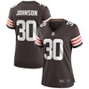 Dernest Johnson Cleveland Browns Womens Game Jersey - Brown Nfl - Robokeg