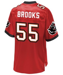 Derrick Brooks Tampa Bay Buccaneers Nfl Pro Line Retired Team Player Jersey - Red - Robokeg