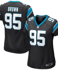 Derrick Brown Carolina Panthers Womens Game Jersey - Black Nfl - Robokeg