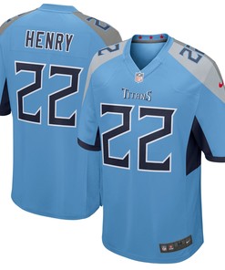 Derrick Henry Tennessee Titans Game Jersey - Light Blue Nfl - Robokeg