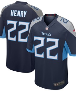 Derrick Henry Tennessee Titans Game Jersey - Navy Nfl - Robokeg