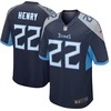 Derrick Henry Tennessee Titans Game Player Jersey Navy Nfl - Robokeg