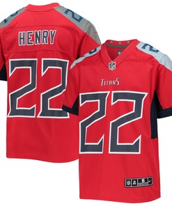 Derrick Henry Tennessee Titans Inverted Team Game Jersey - Red Nfl - Robokeg
