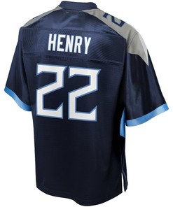 Derrick Henry Tennessee Titans Nfl Pro Line Youth Team Player Jersey - Navy - Robokeg