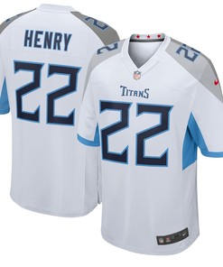 Derrick Henry Tennessee Titans Nike Youth 2018 Game Jersey - White - Robokeg
