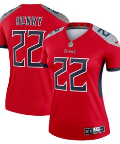 Derrick Henry Tennessee Titans Womens Inverted Legend Jersey - Red Nfl - Robokeg