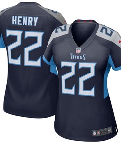 Derrick Henry Tennessee Titans Womens Player Game Jersey Navy Nfl - Robokeg