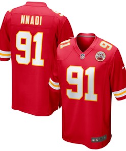 Derrick Nnadi Kansas City Chiefs Game Jersey - Red Nfl - Robokeg