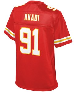 Derrick Nnadi Kansas City Chiefs Nfl Pro Line Womens Player Jersey - Red - Robokeg