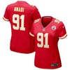 Derrick Nnadi Kansas City Chiefs Womens Game Jersey - Red Nfl - Robokeg