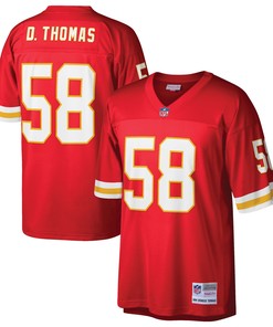 Derrick Thomas Kansas City Chiefs Mitchell & Ness Retired Player Legacy Replica Jersey - Red Nfl - Robokeg