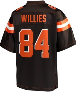 Derrick Willies Cleveland Browns Nfl Pro Line Player Jersey - Brown - Robokeg