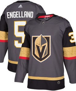 Deryk Engelland Vegas Golden Knights Adidas Authentic Player Jersey - Gray Nhl - Robokeg