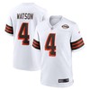 Deshaun Watson Cleveland Browns Alternate Game Jersey - White Nfl - Robokeg