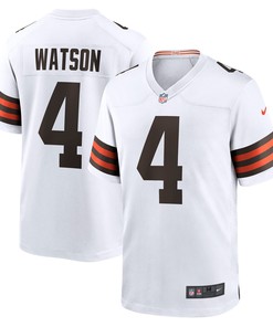 Deshaun Watson Cleveland Browns Game Jersey - White Nfl - Robokeg