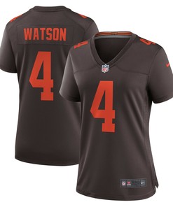 Deshaun Watson Cleveland Browns Womens Alternate Game Jersey- Brown Nfl - Robokeg