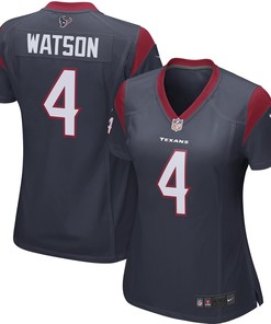 Deshaun Watson Houston Texans Nike Womens Player Game Jersey - Navy - Robokeg