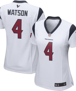 Deshaun Watson Houston Texans Nike Womens Player Game Jersey - White - Robokeg