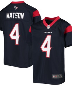 Deshaun Watson Houston Texans Player Game Jersey Navy Nfl - Robokeg