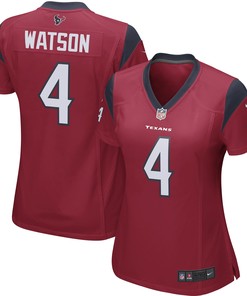 Deshaun Watson Houston Texans Womens Player Game Jersey Red Nfl - Robokeg