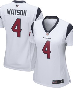Deshaun Watson Houston Texans Womens Player Game Jersey - White Nfl - Robokeg