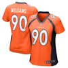 Deshawn Williams Denver Broncos Womens Game Jersey - Orange Nfl - Robokeg