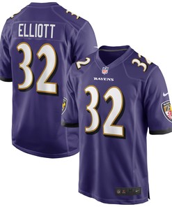 Deshon Elliott Baltimore Ravens Game Jersey - Purple Nfl - Robokeg