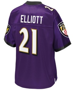 Deshon Elliott Baltimore Ravens Nfl Pro Line Youth Player Jersey - Purple - Robokeg