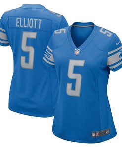 Deshon Elliott Detroit Lions Womens Player Game Jersey - Blue Nfl - Robokeg