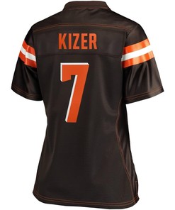 Deshone Kizer Cleveland Browns Nfl Pro Line Womens Player Jersey - Brown - Robokeg