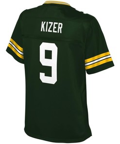 Deshone Kizer Green Bay Packers Nfl Pro Line Womens Team Color Player Jersey - Green - Robokeg