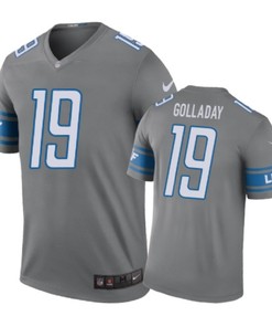 Detroit Lions #19 Kenny Golladay Nike Color Rush Steel Jersey - Robokeg
